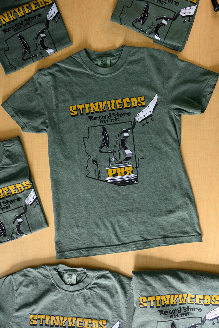 "Phonograph" Stinkweeds Shirt