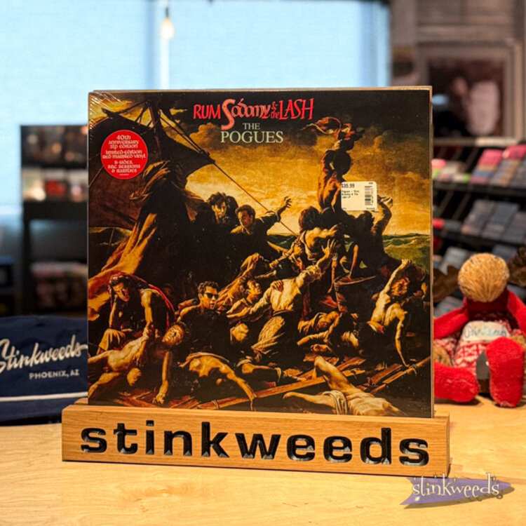 Pogues - Rum Sodomy & The Lash LP (red marble)