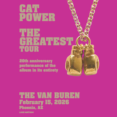 Cat Power Ticket Giveaway