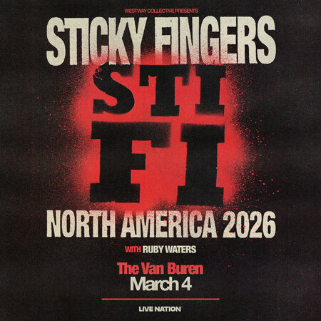 Sticky Fingers Ticket Giveaway