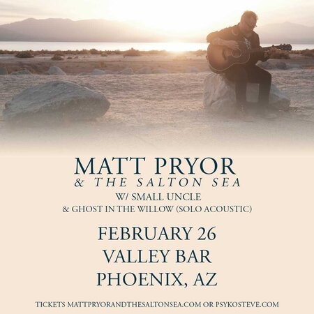 Matt Pryor Ticket Giveaway 
