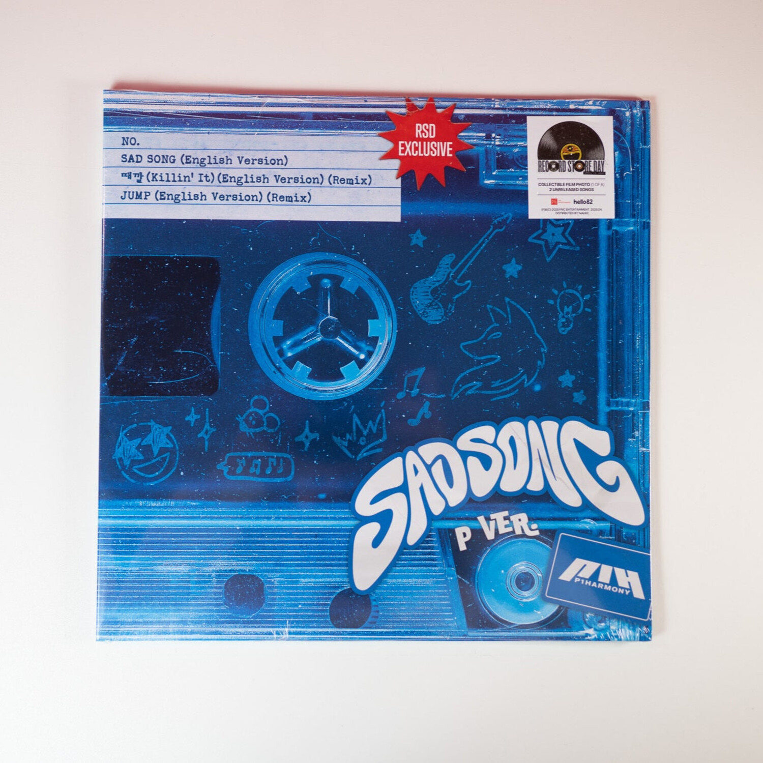 P1 HARMONY // P1HARMONY - SAD SONG (P VER.) LP - Stinkweeds Records
