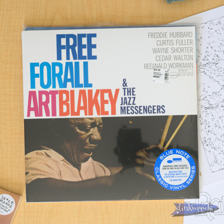 Jazz Blakey,Art & Jazz Messengers / Free For All (Blue Note Classic Vinyl Edition) LP