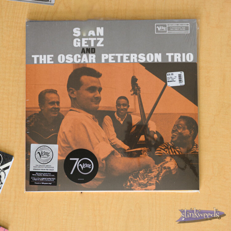 Jazz Getz,Stan - The Oscar Peterson Trio - Stan Getz And The Oscar Peterson Trio LP