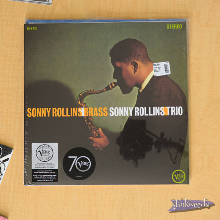 Jazz Rollins,Sonny - Brass-Trio (Verve Vault Series) LP