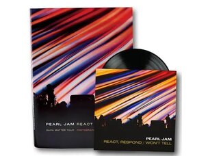 Pearl Jam - Pearl Jam React/Respond- Dark Matter Tour Photographed by Geoff Whitman (with exclusive live 7") Book + 7" Single