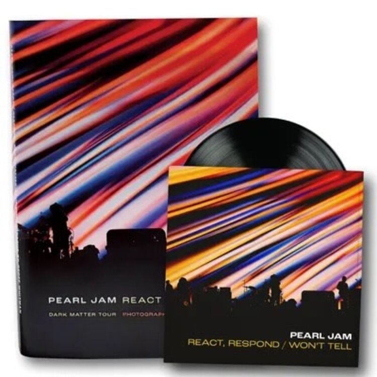 Pearl Jam - Pearl Jam React/Respond- Dark Matter Tour Photographed by Geoff Whitman (with exclusive live 7") Book + 7" Single