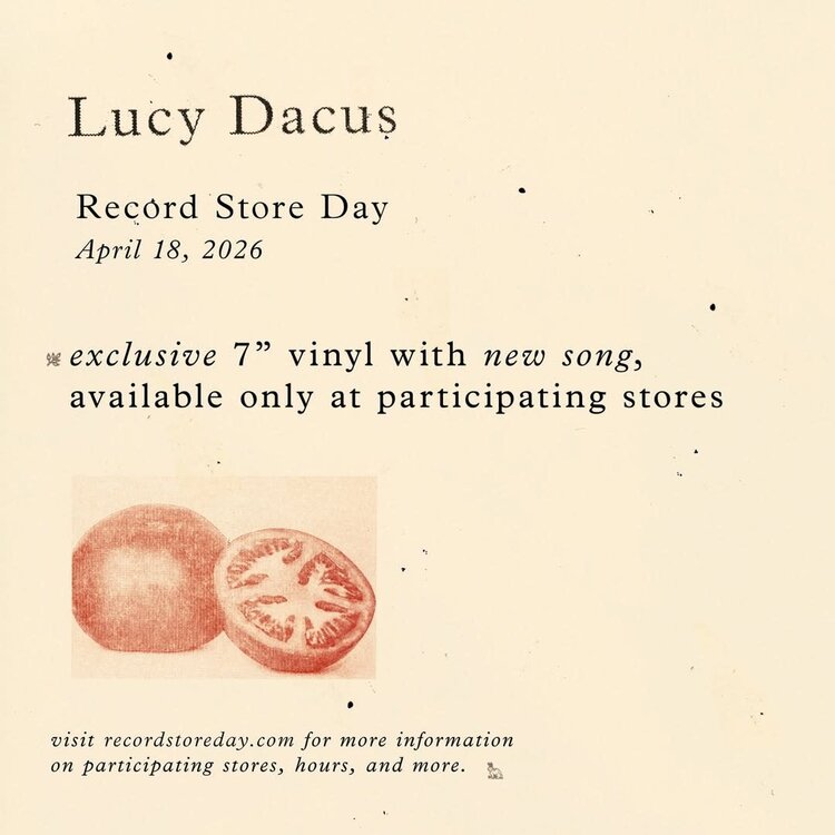 Lucy Dacus - New Song 7" Vinyl