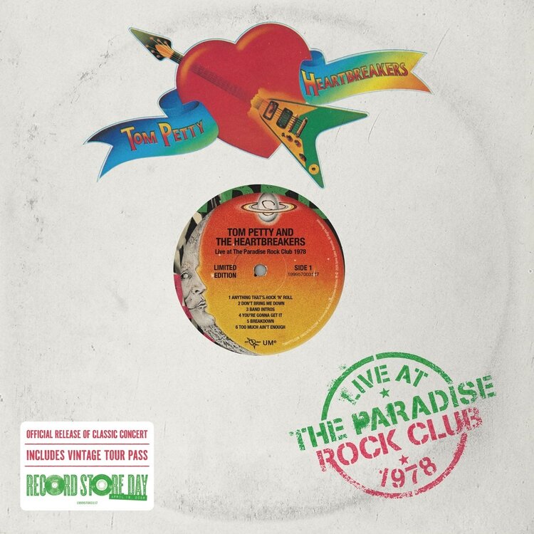 Tom Petty & The Heartbreakers - July 16, 1978 - Paradise Theater, Boston, MA LP