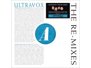 Ultravox - The Re-Mixes LP