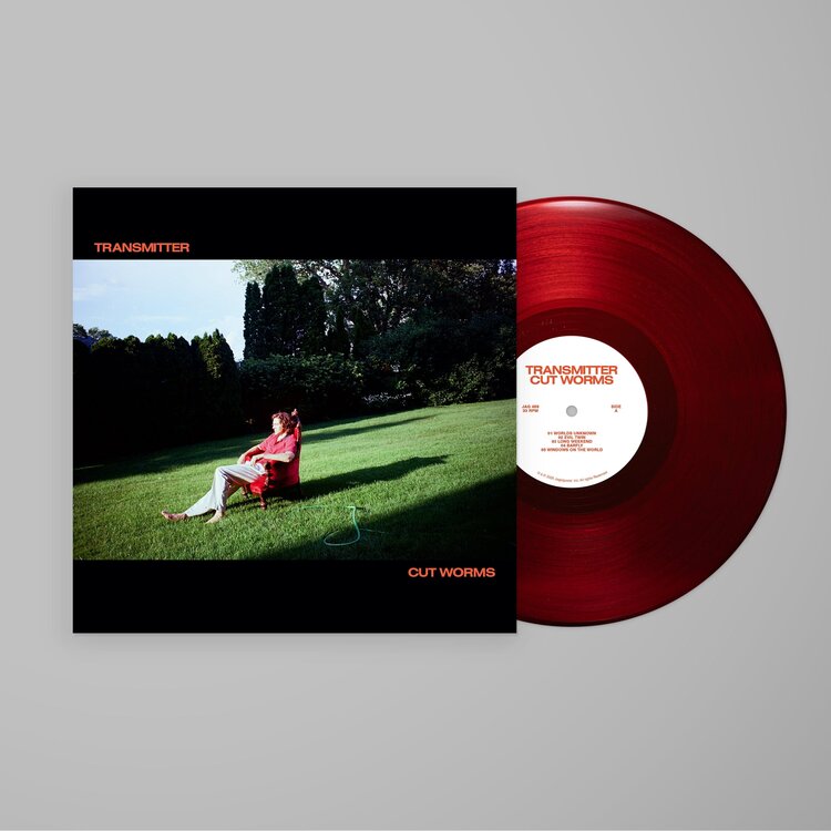 Rock / Indie / Alternative Cut Worms 'Transmitter' (Clear Red Vinyl LP)