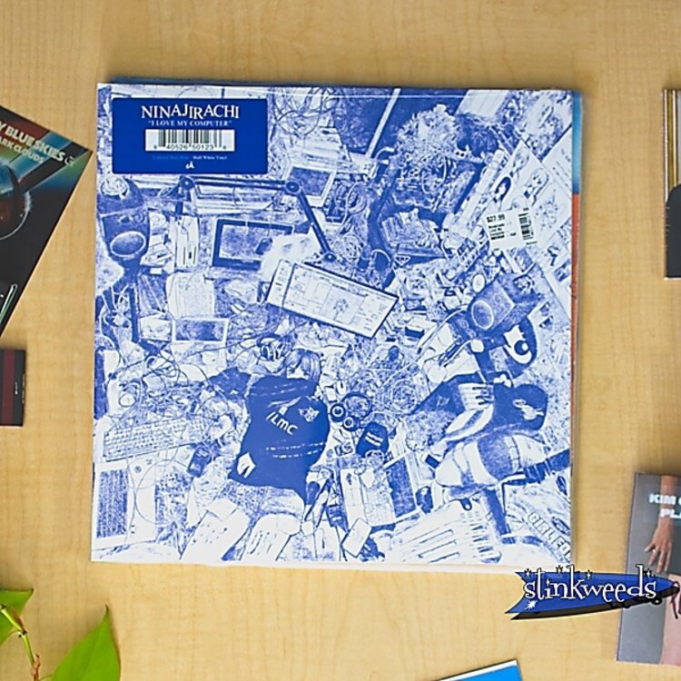 Ninajirachi - I Love My Computer - Half Blue - Half White LP