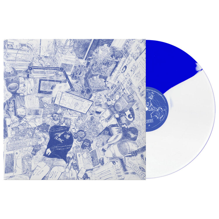Ninajirachi - I Love My Computer - Half Blue - Half White LP
