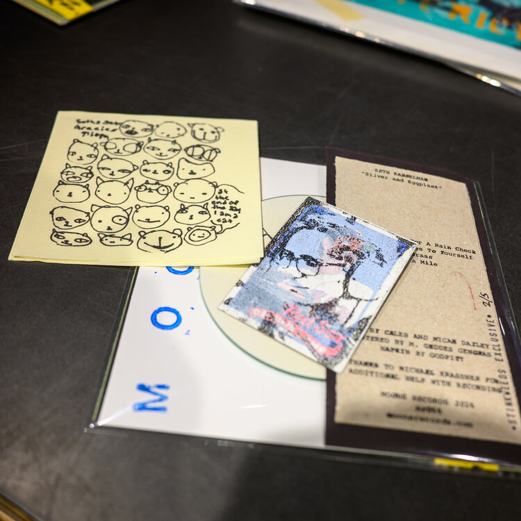 (4/20/26) Seth Kasselman - Silver and Eggplant CD-R