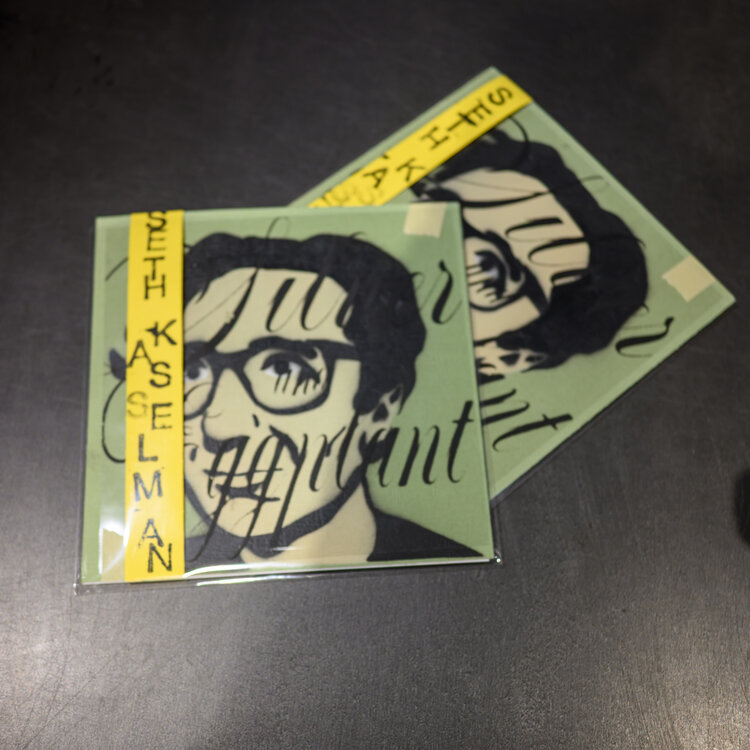 (4/20/26) Seth Kasselman - Silver and Eggplant CD-R