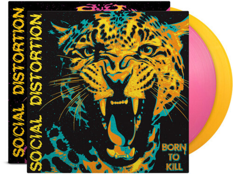 Social Distortion - Born To Kill (Indie Exclusive Pink & Yellow Vinyl)