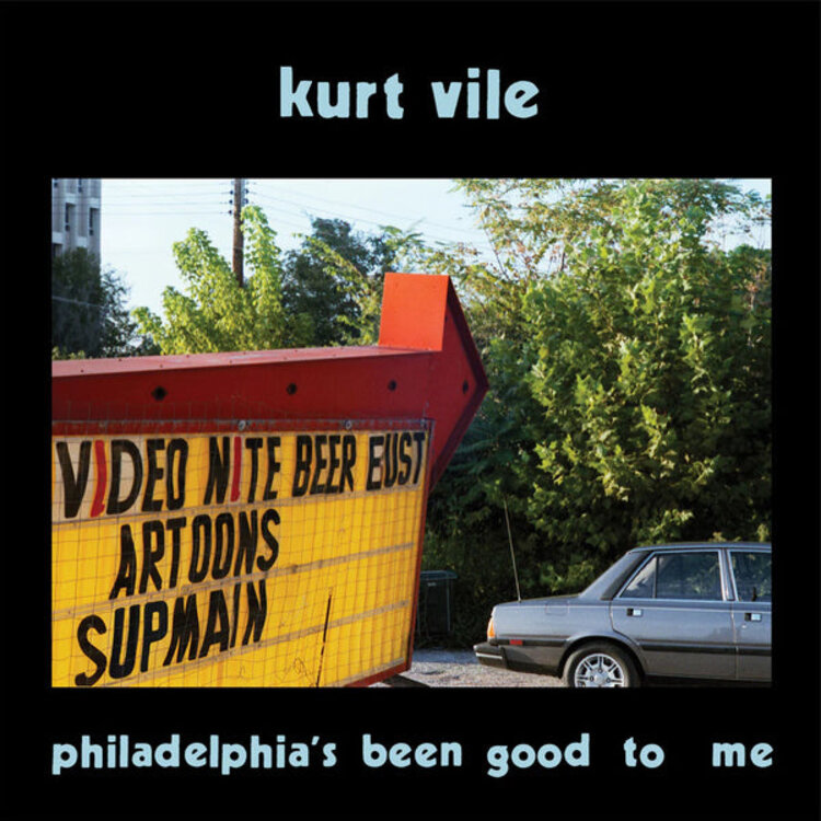 (5/29/26) Kurt Vile -  Philadelphia's Been Good To Me LP (indie blue)