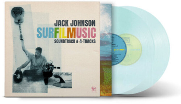 (5/15/26) Jack Johnson - Surfilmusic Soundtrack (Indie Exclusive Blue Vinyl)