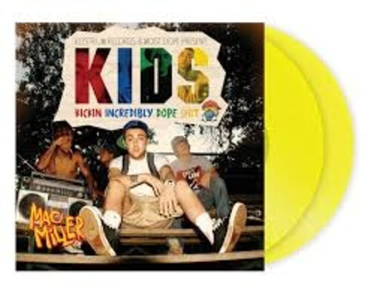 Hip Hop Miller, Mac - KIDS LP (Yellow)