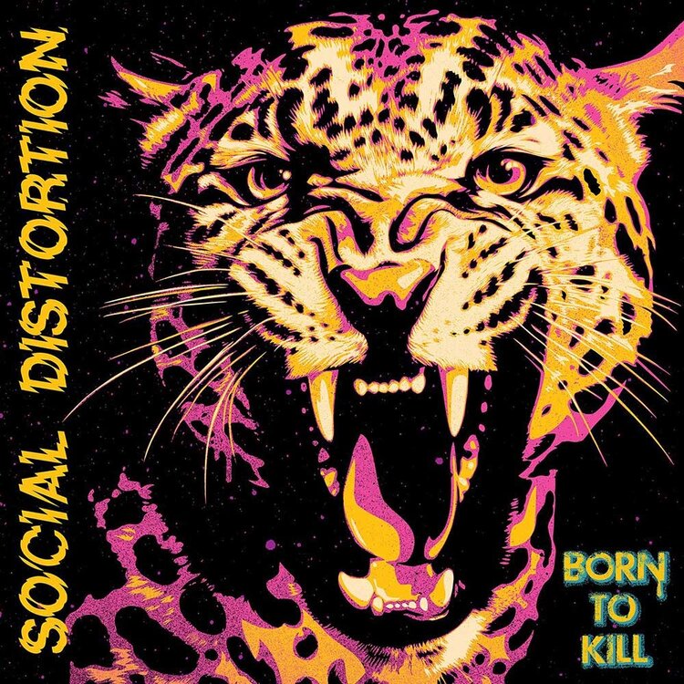 Social Distortion - Born To Kill (Indie Exclusive Pink & Yellow Vinyl)