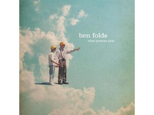 Ben Folds - What Matters Most LP (blue + autographed)