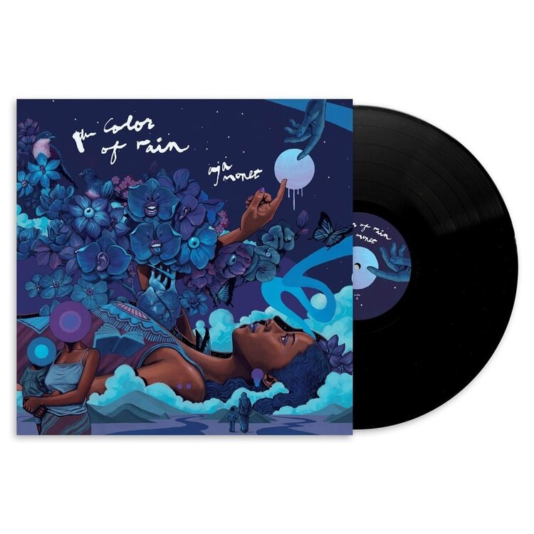 aja monet 'the color of rain' 2xLP