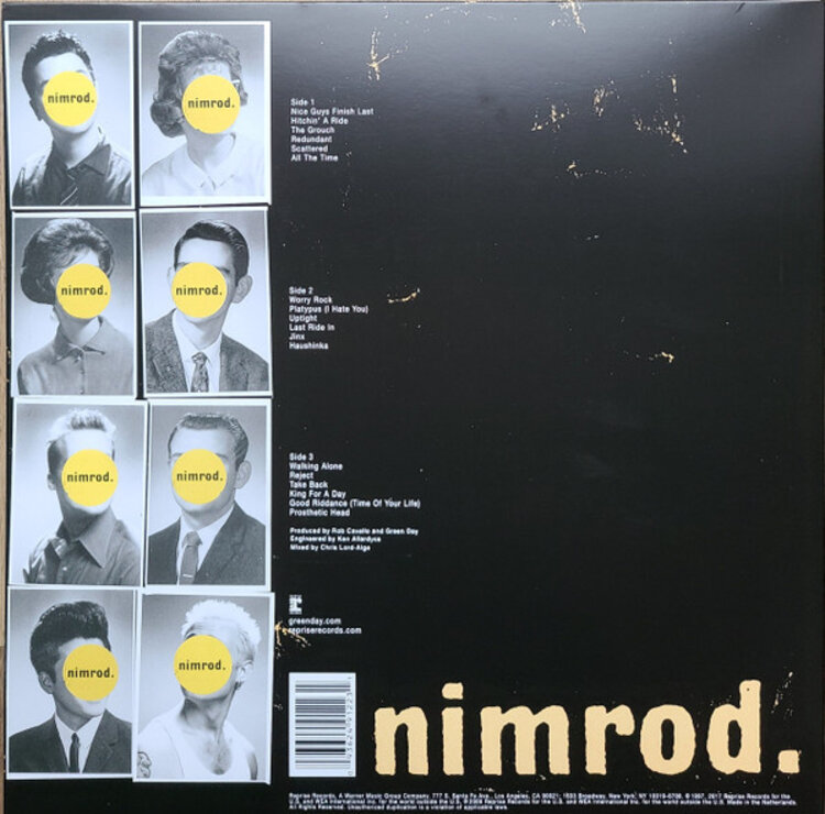 Punk / Hardcore Green Day - Nimrod LP