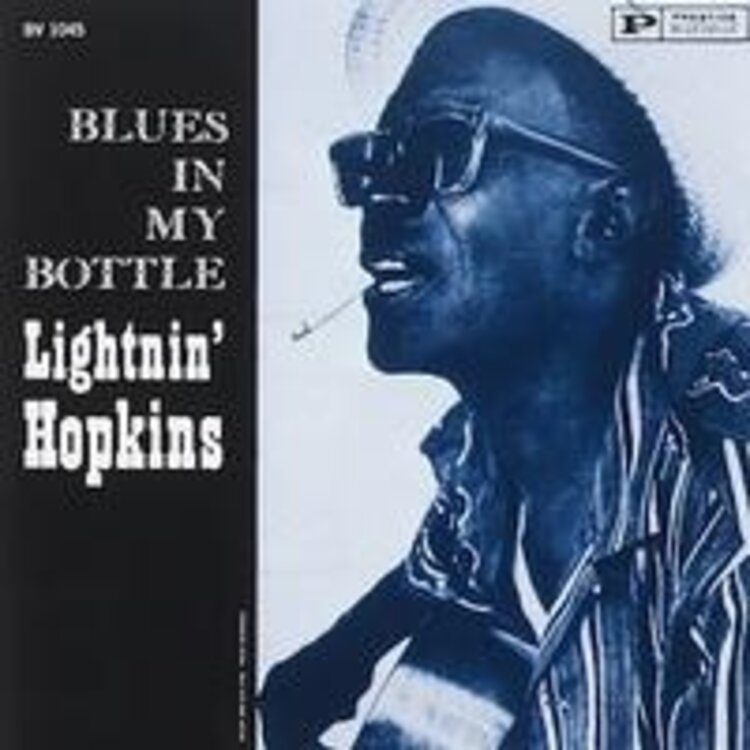 Blues Lightnin, Hopkins - Blues In My Bottle (Bluesville Acoustic Sounds LP