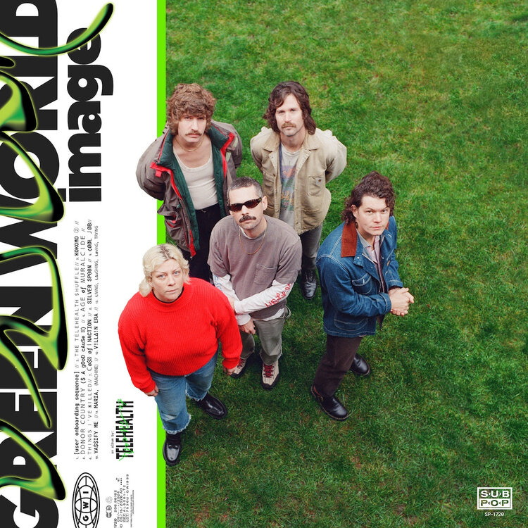 Rock / Indie / Alternative Telehealth - Green World Image LP (loser)