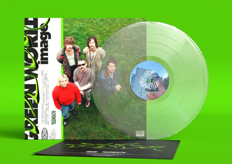 Rock / Indie / Alternative Telehealth - Green World Image LP (loser)