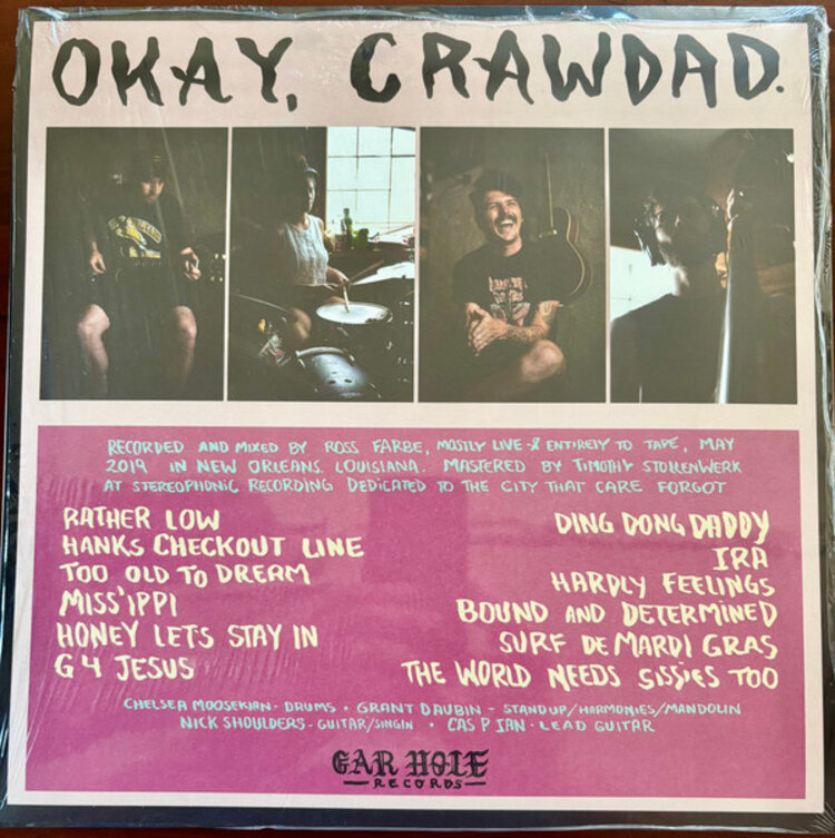 Country / Folk Shoulders, Nick  - Okay Crawdad LP (violet)