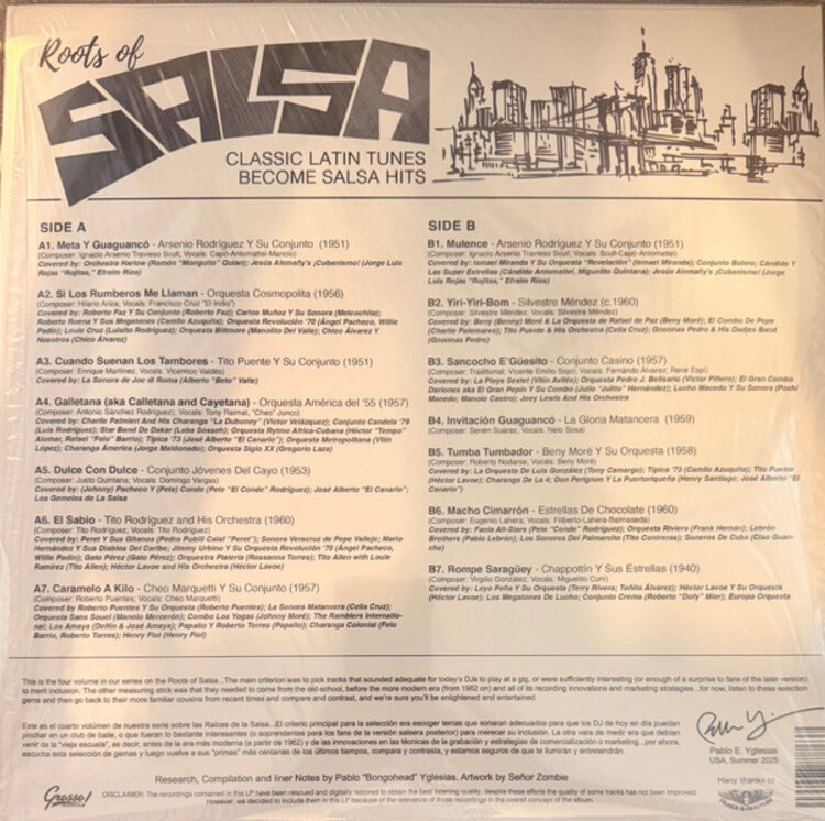 World Various - Roots of Salsa LP