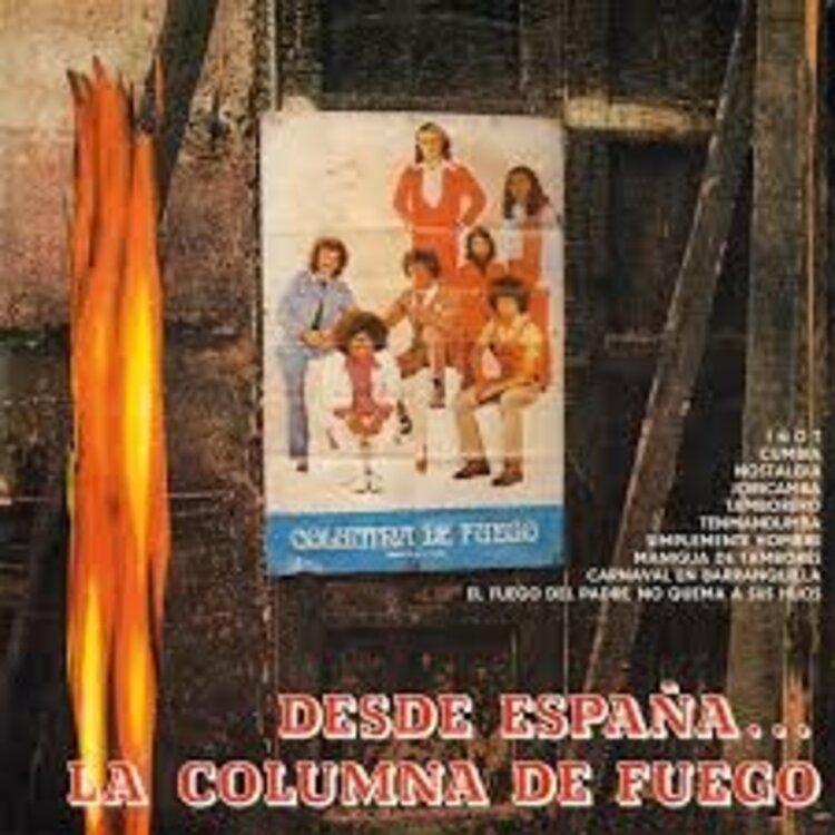 World Columna De Fuego - Desde Espana LP