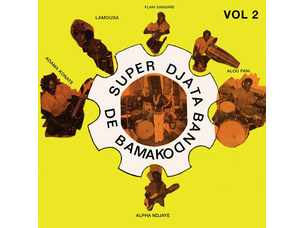 World Super Djata Band 'Authentique Vol. 2 Feu Vert 81-82' LP (silver)
