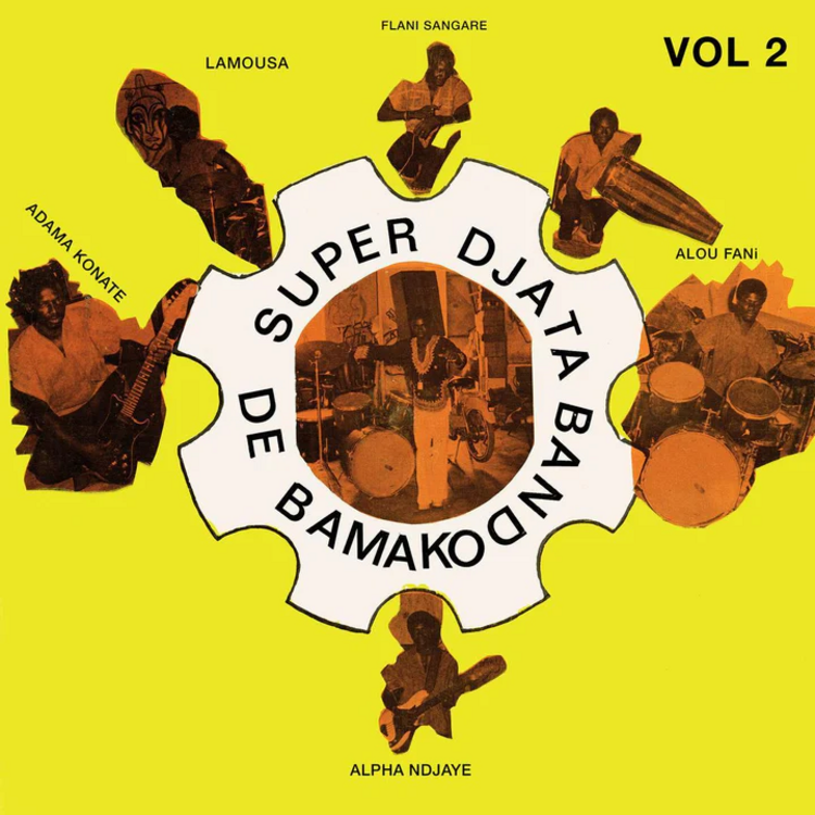 World Super Djata Band 'Authentique Vol. 2 Feu Vert 81-82' LP (silver)
