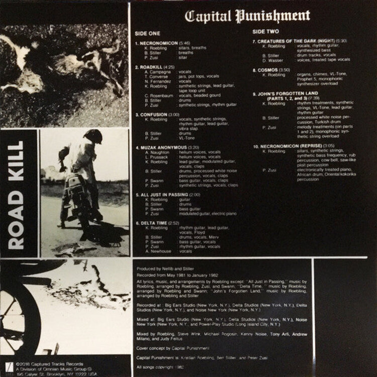 Rock / Indie / Alternative Capital Punishment - Roadkill