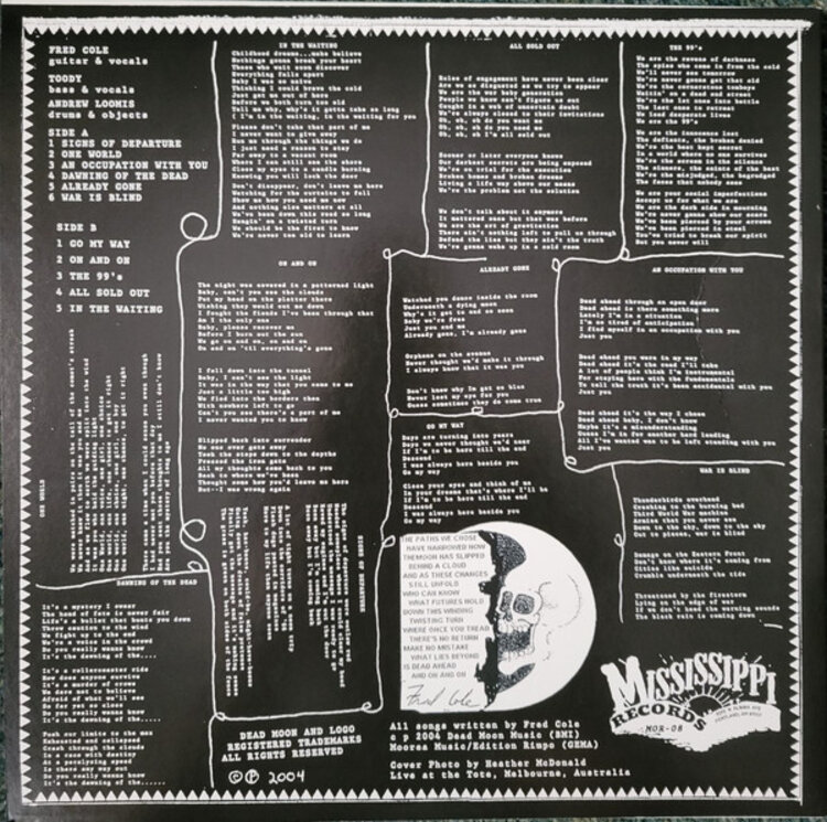 Punk / Hardcore Dead Moon - Dead Ahead LP