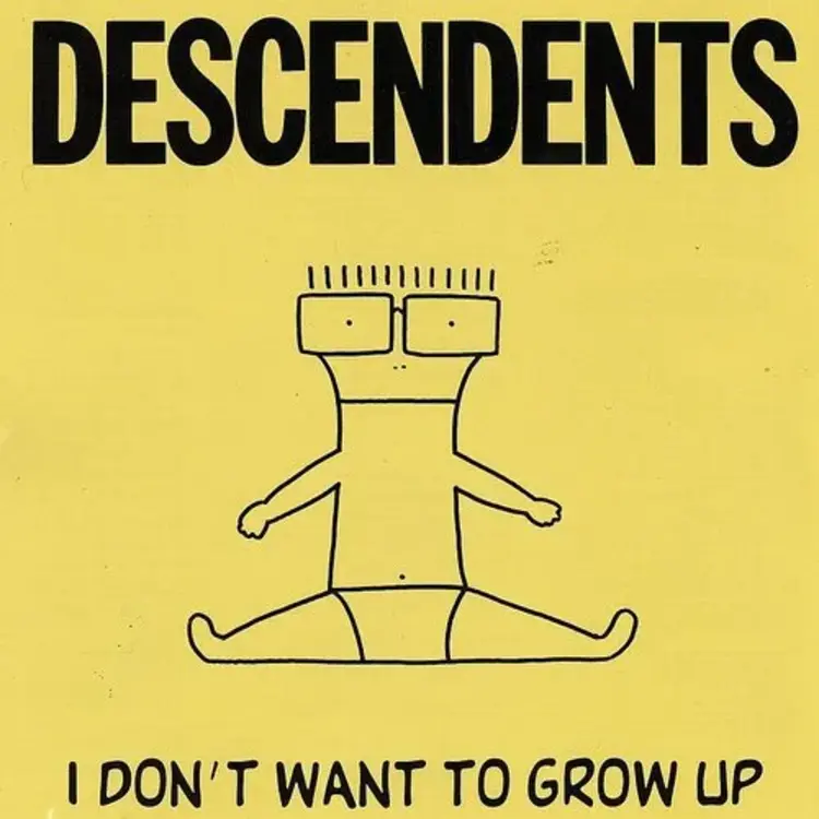 Punk / Hardcore Descendents 'I Don't Want To Grow Up' (Banana Peel Vinyl LP)