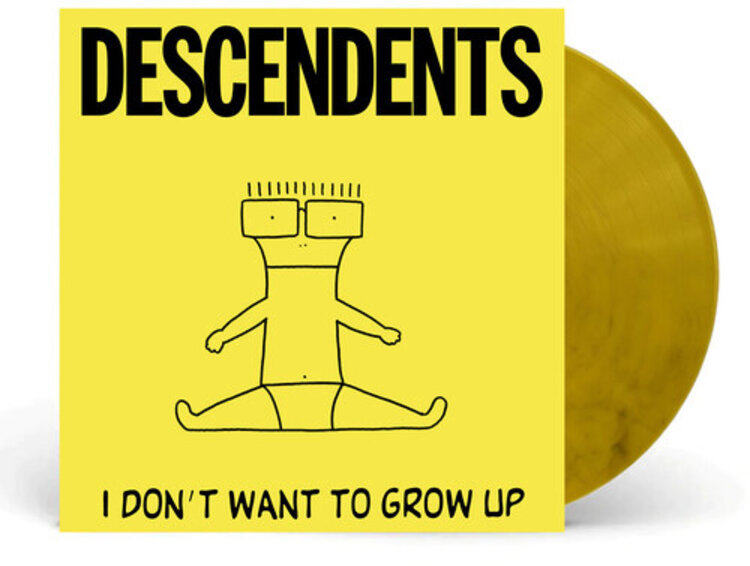 Punk / Hardcore Descendents 'I Don't Want To Grow Up' (Banana Peel Vinyl LP)