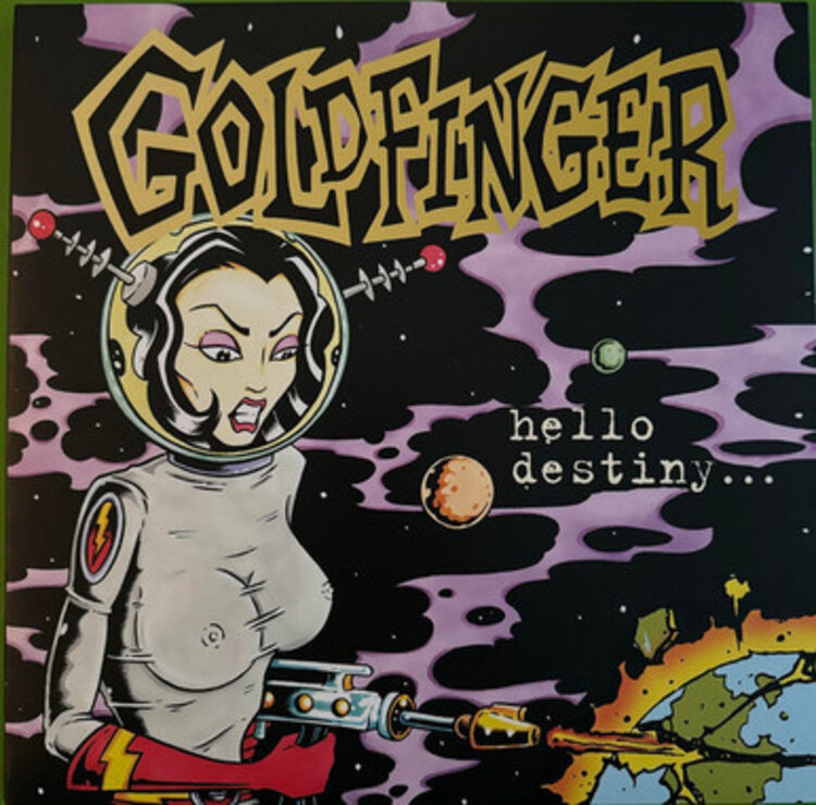 Punk / Hardcore Goldfinger - Hello Destiny LP (purple)