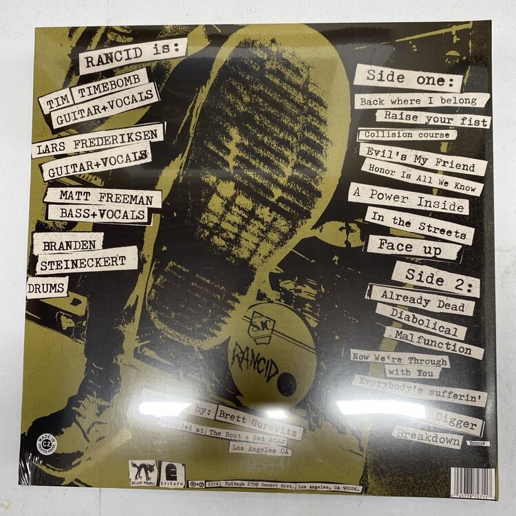Punk / Hardcore Rancid - Honor Is All We Know LP