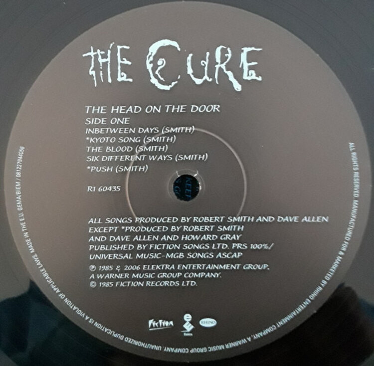 Rock / Indie / Alternative Cure - The Head on the Door LP