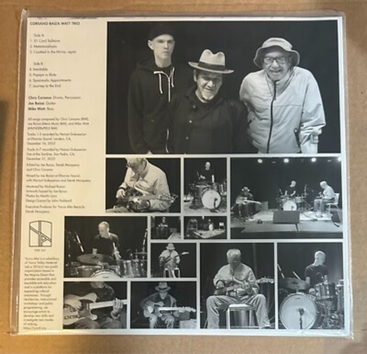 Punk / Hardcore Corsano Baiza Watt Trio - ST LP