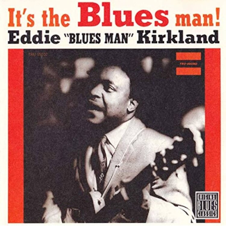 Blues Eddie Kirkland - It's The Blues Man! (Bluesville Acoustic Sounds) LP