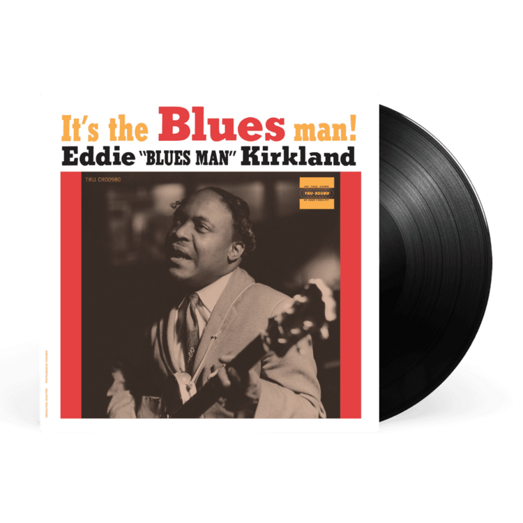 Blues Eddie Kirkland - It's The Blues Man! (Bluesville Acoustic Sounds) LP