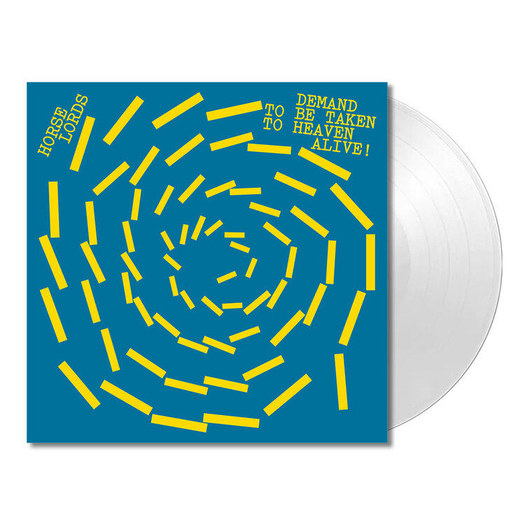 Rock / Indie / Alternative Horse Lords 'Demand to Be Taken to Heaven Alive! (Indie Exclusive)' (White Vinyl LP)