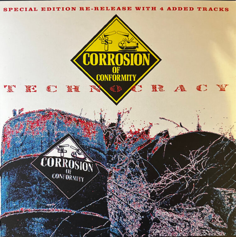 Metal Corrosion Of Conformity - Technocracy LP (white)