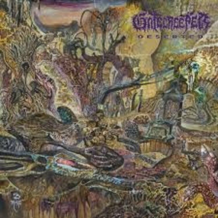 Metal Gatecreeper - Deserted LP (custom marble)