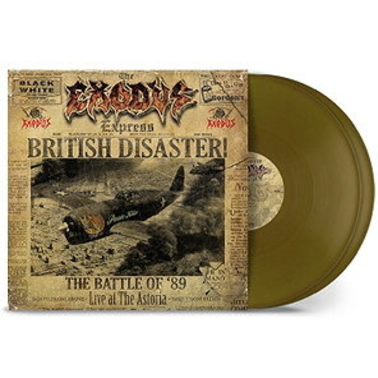 Metal Exodus - British Disaster LP (gold)