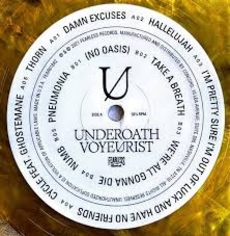 Metal Underoath - Voyeurist LP (golden age colored)